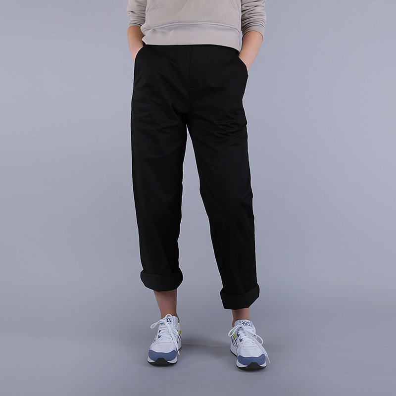 женские черные брюки Stussy Standart Trouser 216052-black - цена, описание, фото 2